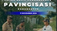 Jalan Pintas Karanganom, Menghubungkan Kertosari dan Karangrejo Kini Berpaving