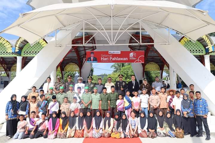 Pemerintah Kota Tanjungbalai,Pjs Baharuddin Pabba,Melaksanakan Peringatan Hari Pahlawan Nasional.