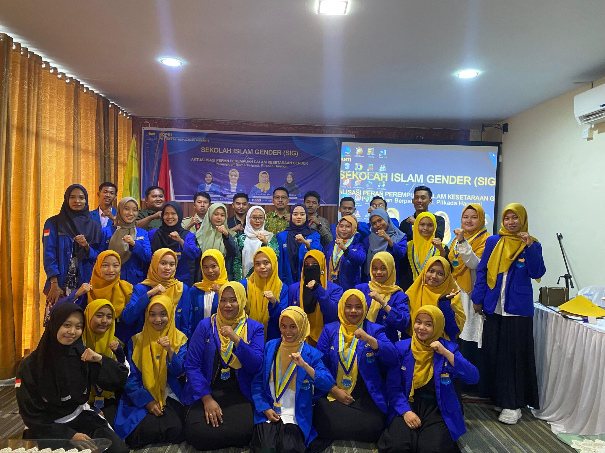 SIG Perdana KOPRI Kepulauan Meranti, Indri : KOPRI PMII Harus Berani Menjadi Role Model Gerakan Perempuan