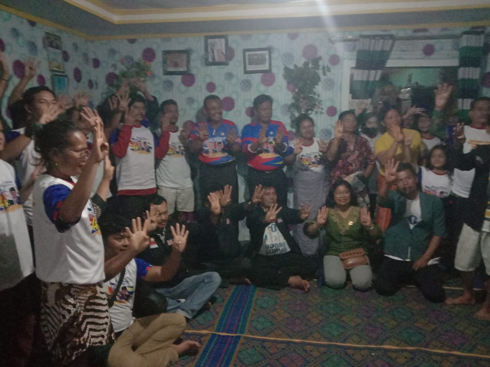 Masyarakat Desa Hutarakyat Kec Sidikalang Sepakat Menangkan Paslon Nomor Urut 4 Rimso – Barita Tanggal 27 November 2024 Dairi