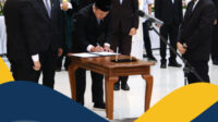 Menteri Nusron Jadi Saksi Pelantikan Pejabat Generasi Pertama di Kantor Komunikasi Kepresidenan