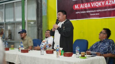 Kunjungan Masa Reses Bapak M. Alga Vicky Azmi Anggota DPRD Provinsi Riau di Kelurahan Pematang Pudu, Duri