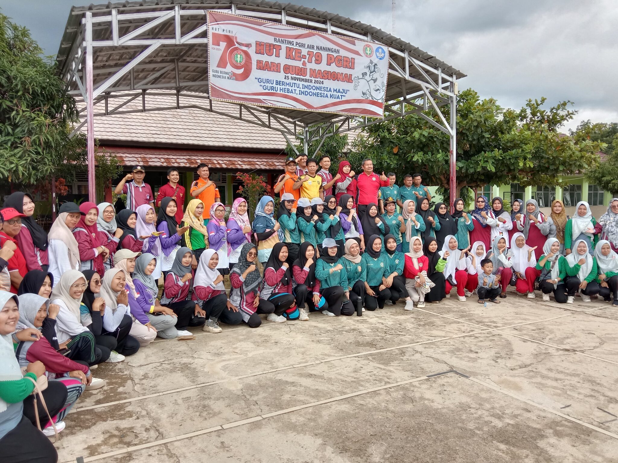 PGRI Air Naningan Gelar Kegiatan HUT PGRI Ke-79 & HGN