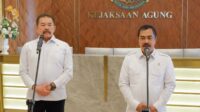 Jaksa Agung Terima Kunjungan Menteri Imigrasi dan Pemasyarakatan RI Salah Satunya Bahas Transfer of Prisoner Kejaksaan Agung