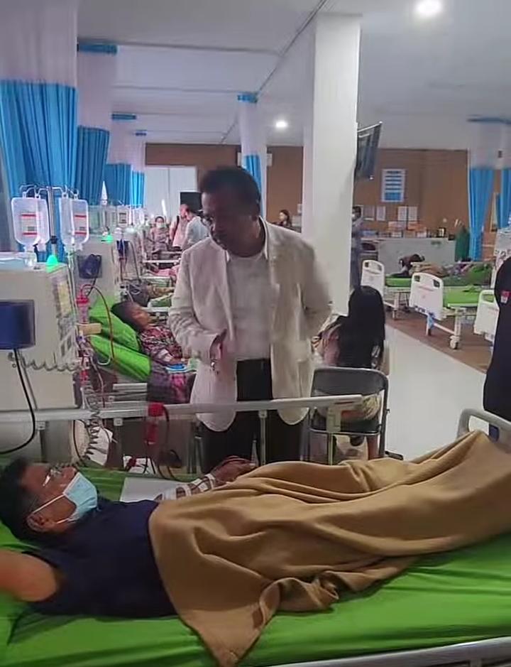 Paslon No 4 Calon Bupati Dairi Rimso Maruli Sinaga Datangkan Investor Dari Perusahaan China Tinjau RSUD Sidikalang