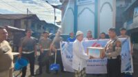 Hari Lalu Lintas Bhayangkara Ke- 69, Satuan Lalu Lintas Polresta Manado Bakti Sosial Bersih- Bersih Tempat Ibadah