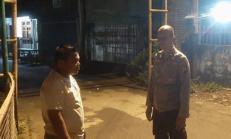 Polsek Tuminting Gelar Sambang Warga Malam Hari untuk Tingkatkan Keamanan dan Ketertiban