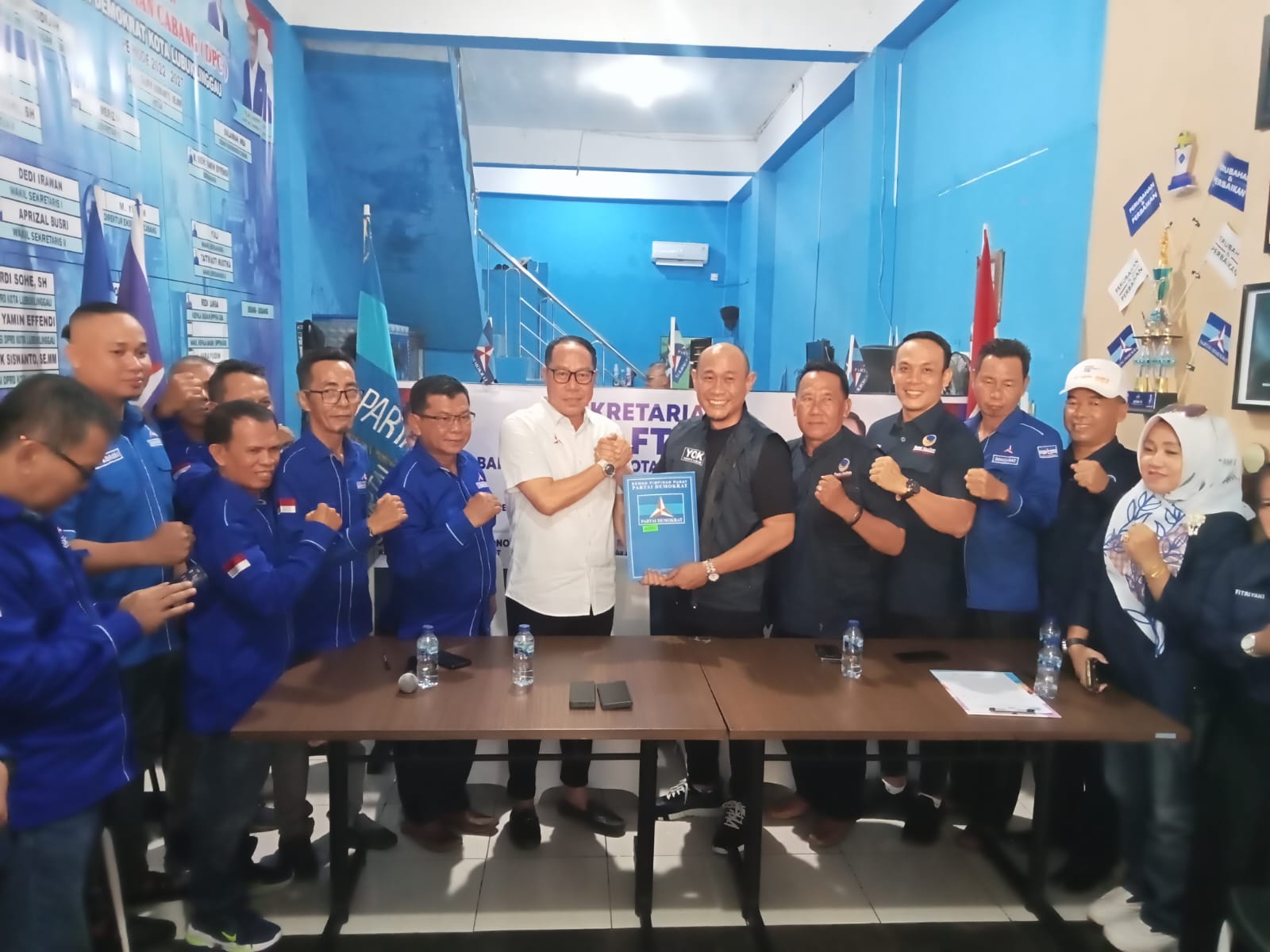 Surat Tugas Secara Resmi DPP Partai Demokrat Untuk H. Rachmat Hidayat Maju Sebagai Bakal Calon Wali Kota Lubuk Linggau