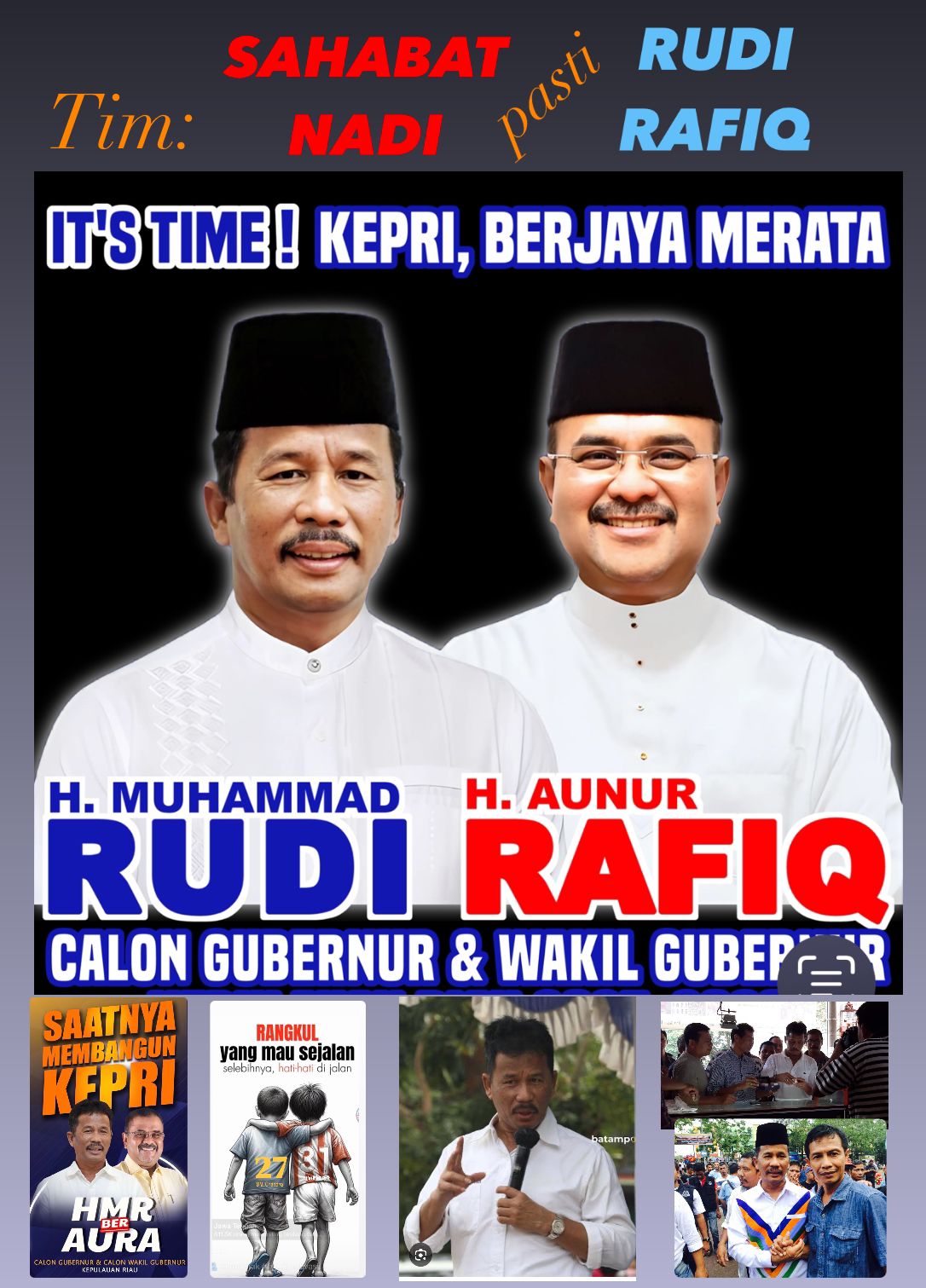 Mengapa Kita Harus Memilih Rudi - Rafiq