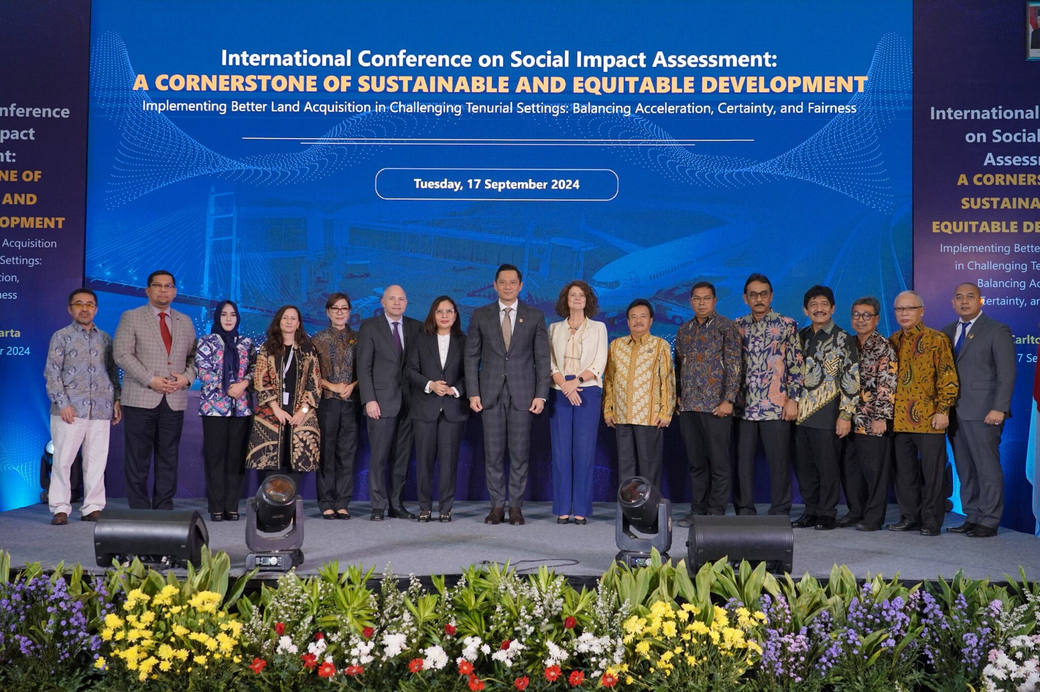 Buka Konferensi Internasional Penilaian Dampak Sosial, Menteri AHY Tekankan Pengadaan Tanah Harus Utamakan Keadilan