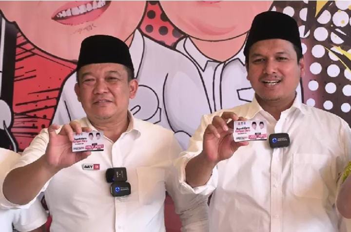 Paslon Bupati dan Wakil Bupati Purwakarta Luncurkan Kartu Purwakarta Sae