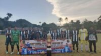 Desa Teluk Labuh Menang 3-1 atas Desa Sabang Mawang Balai di Turnamen Desa Pian Tengah