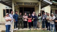 Tim Konservasi IUCN Ke TNBBS Didampingi Polsek Semaka