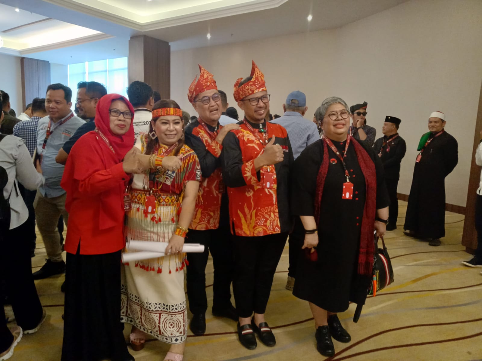 TIM Pasalon Nadi Hadir di Kantor KPU Batam dan Batasi Jumlah Yang Hadir