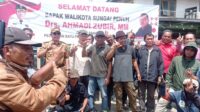 Wako Ahmadi Letakkan Batu Pertama Pembangunan dan Rehab 5 Pangkalan Ojek IPDB