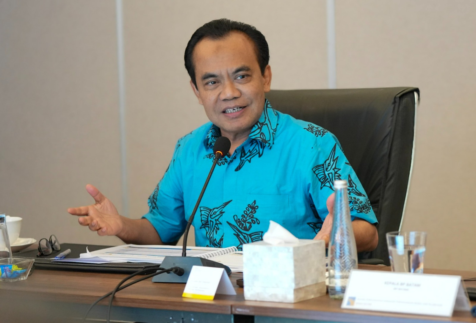 Kepala BP Batam Resmi Cuti, Pelaksana Tugas Dilaksanakan Oleh Wakil Kepala BP Batam