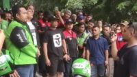 Aliansi Driver Online Batam (ADOB) Menggelar Demonstrasi di Kantor Maxim Batam