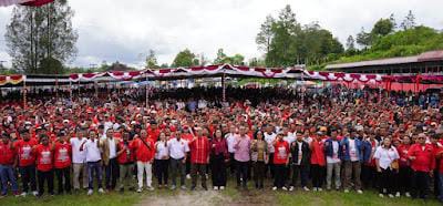 Dukungan untuk Satika-Sarlandy di Pilkada Taput Meningkat, Isu Dinasti Tak Mempan
