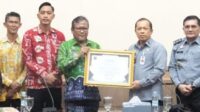 Kakanwil kemenkumham Babel Sambangi Plh Bupati Beltim, ini Yang Dibahas