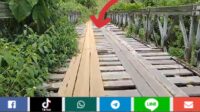 Jembatan Sungai Kemiri di Jangkat Timur Memprihatinkan, Al Haris Dua Periode Bupati Merangin Tak Menyentuh Akses Jalan Provinsi