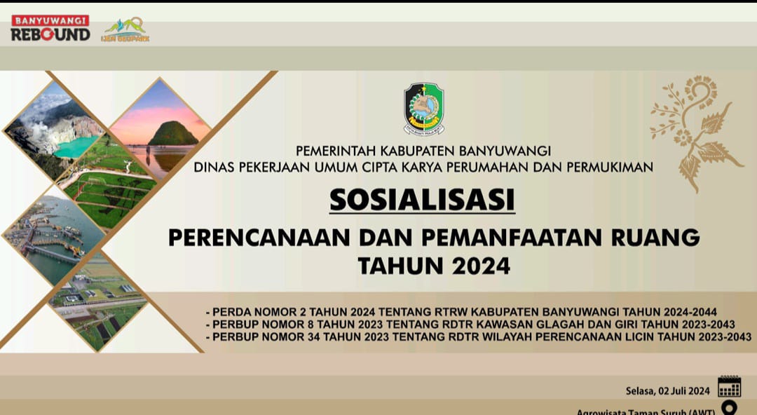 Sosialisasi Perencanaan dan Pemanfaatan Ruang Tahun 2024
