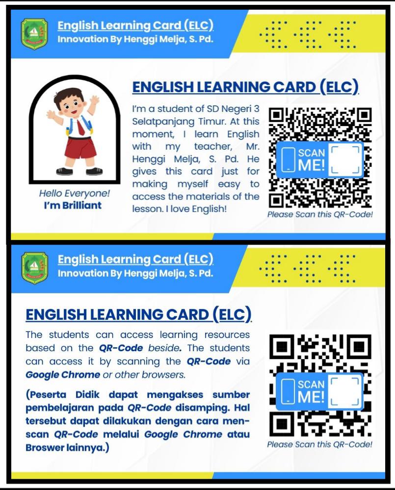 Differentiated Learning Using Interactive Multimedia Through English Learning Card Innovation