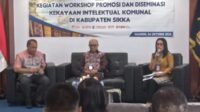 Kanwil KUMHAM NTT Gelar Workshop Promosi Dan Diseminasi Kekayaan Intelektual Komunal Di Kabupaten Sikka.