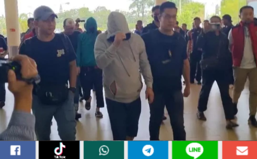 Bandar Narkoba Besar Jambi, Tikui dan Ameng, Diterbangkan ke Jakarta oleh Tim Gabungan Bareskrim dan Polda Jambi