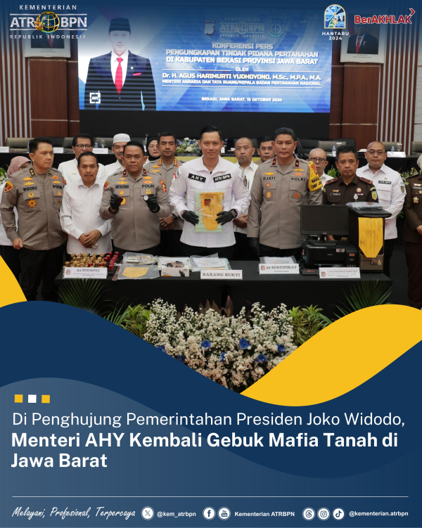 Berhasil Menciptakan Ekosistem Komunikasi, Kementerian ATR/BPN Terima Penghargaan Pelayanan dan Komunikasi Publik dari iNews TV