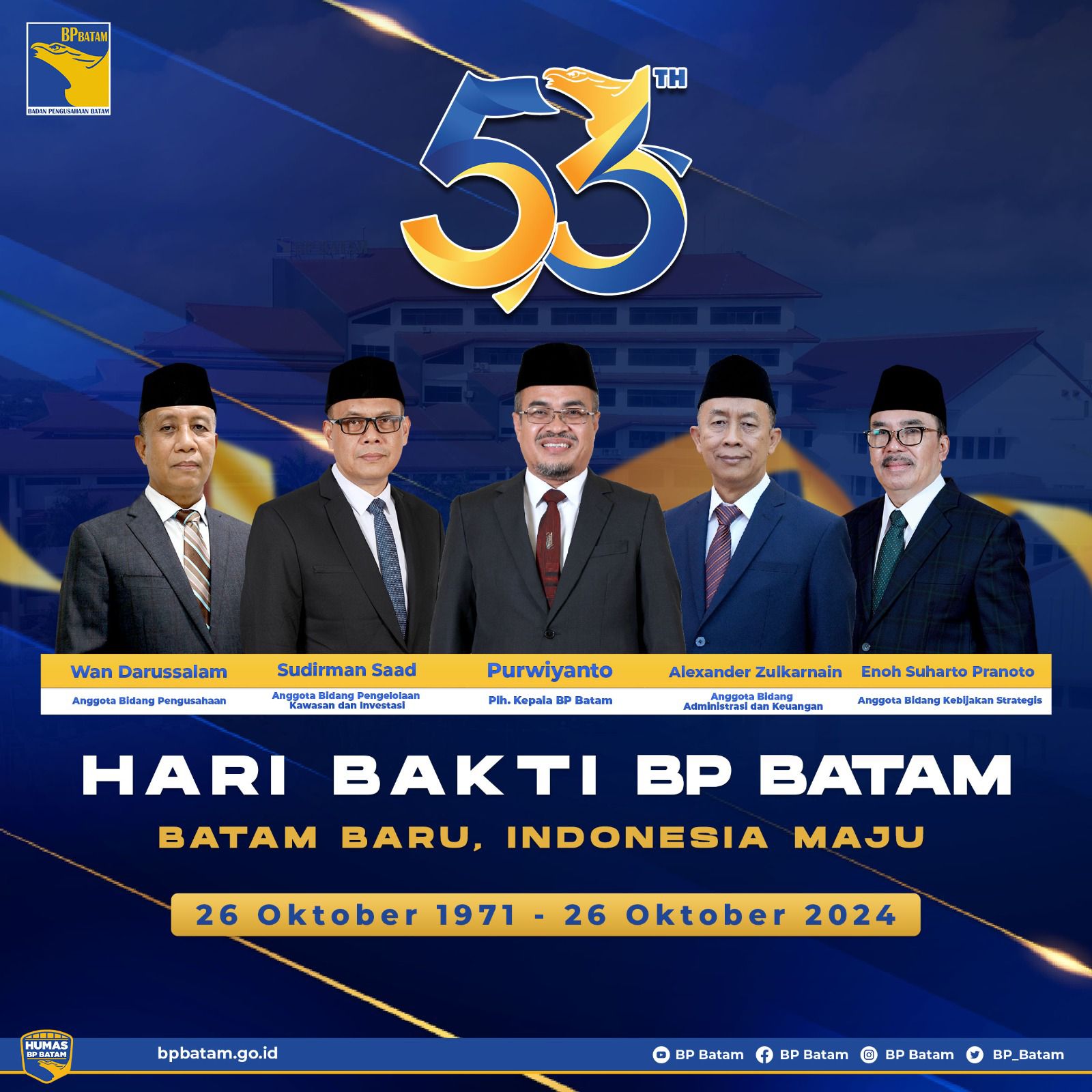 BP Batam Gelar Perlombaan Semarak Hari Bakti ke-53