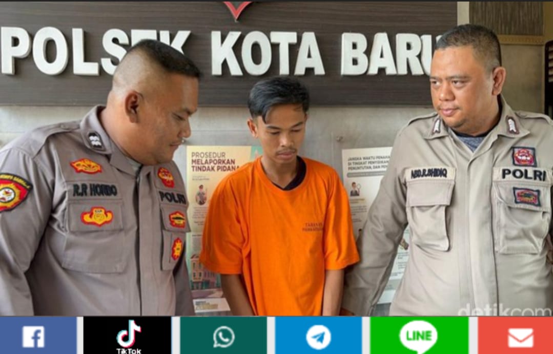 Karyawan Leasing di Jambi Ditangkap Usai Merampok Konter E-Wallet, Terancam 9 Tahun Penjara
