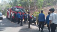 Tangani Kebakaran Lahan di Kecamatan Bontoharu, Posko Damkar Terjunkan Belasan Personil Pemadam