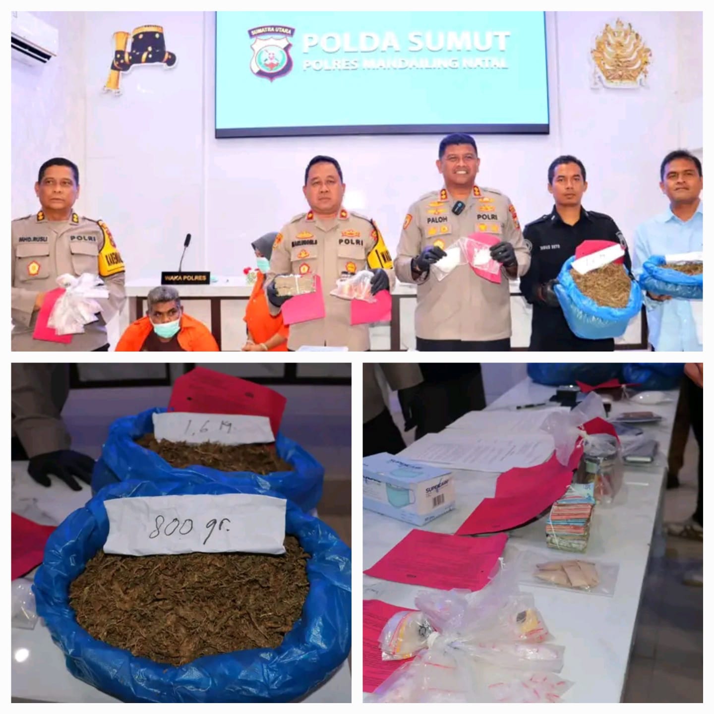 Narkoba Jenis Sabu Dan Ganja Berhasil Di Amankan Di Desa Tabuyung