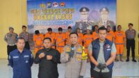 Satresnarkoba Polresta Sidoarjo Ringkus Sembilan Pengedar Sabu