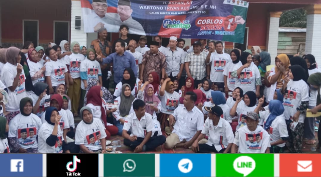 Kehadiran Tokoh Permato Jambi, Pengaruh Besar bagi Dukungan untuk ASTON di Pilkada Tebo 2024-2029