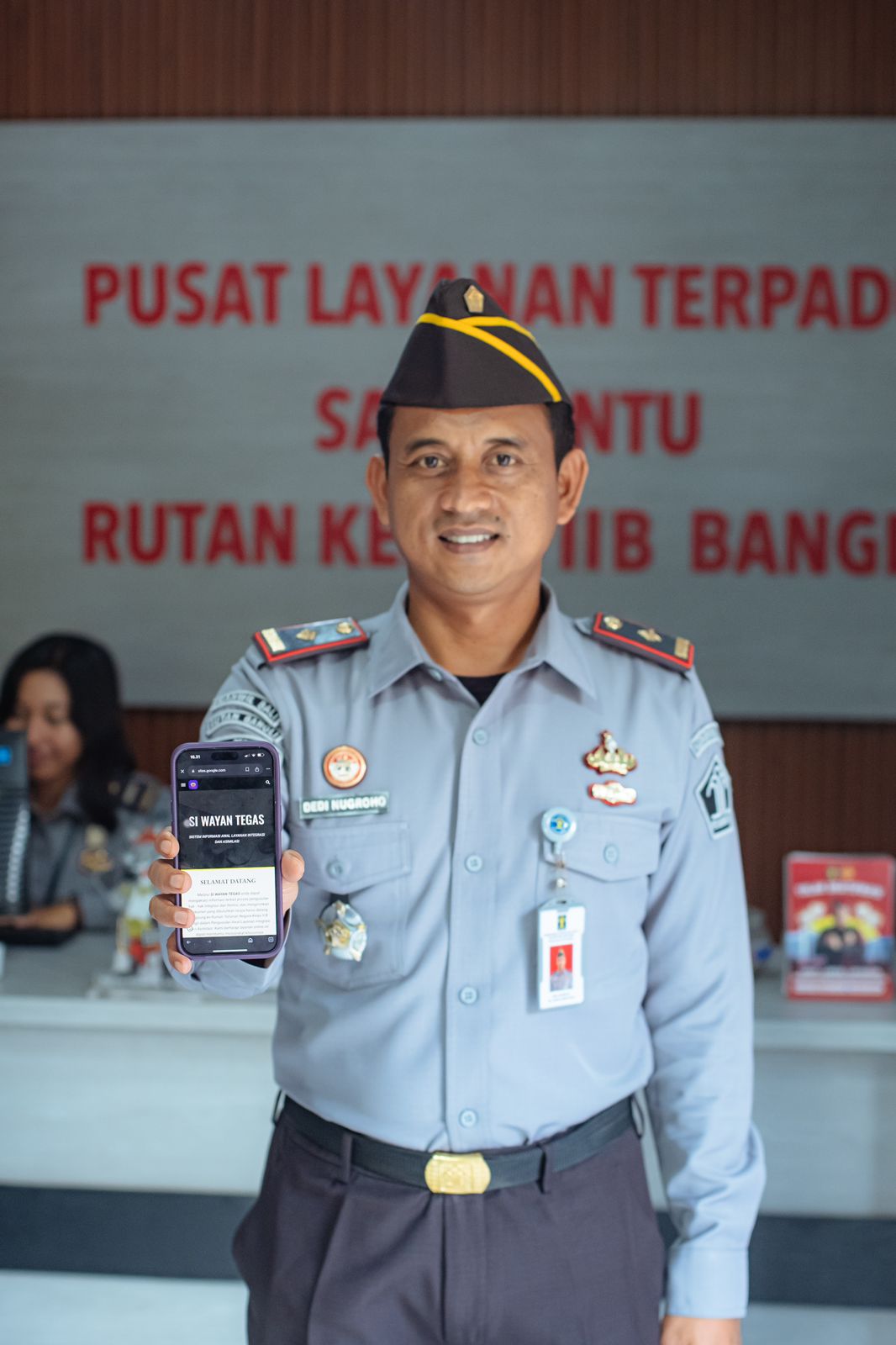 Pelayanan Lebih Cepat Dalam Genggaman, Rutan Bangli Optimalkan Aplikasi SiWayan Tegas