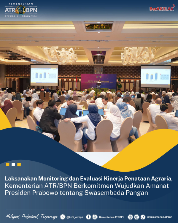 Perluas Kolaborasi dengan Akademisi, Kementerian ATR/BPN Laksanakan Penandatangan Kerja Sama dan Serah Terima Hibah Peralatan Survei dan Pemetaan