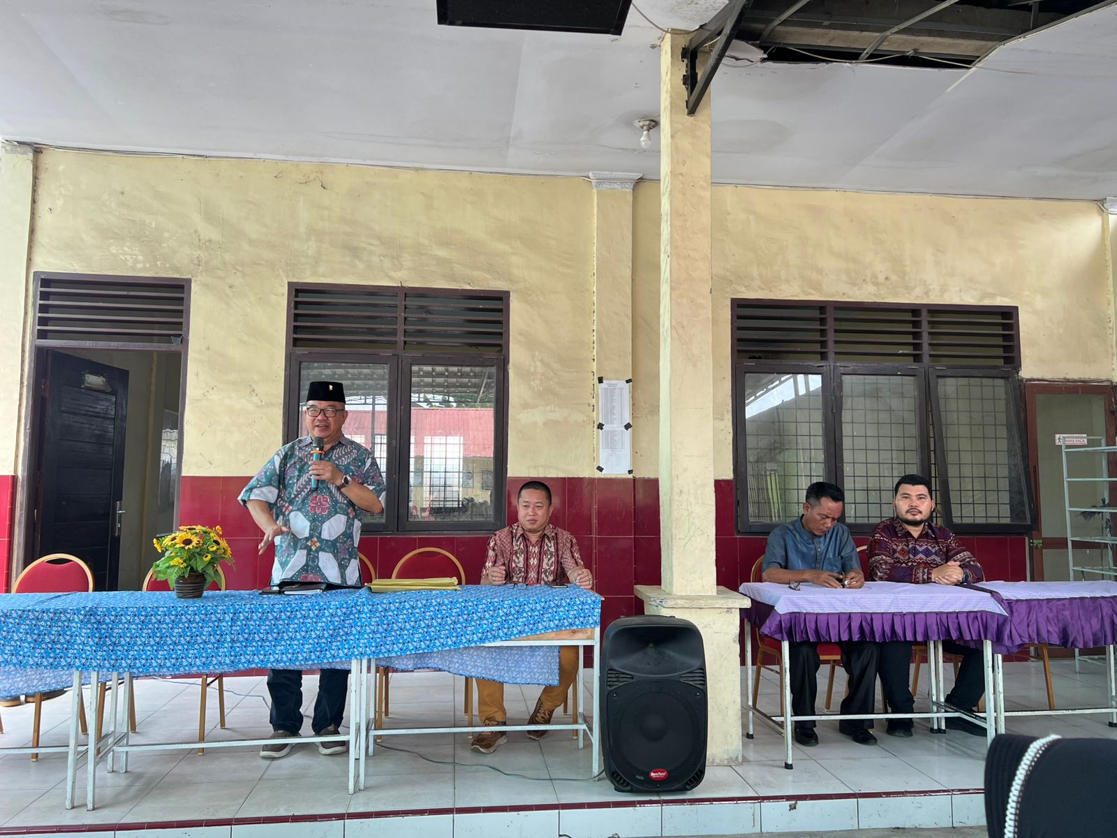 Wali Murid Sambut Hangat kedatangan Anggota DPR RI Sofyan Tan Di Yayasan Amalyatul Huda
