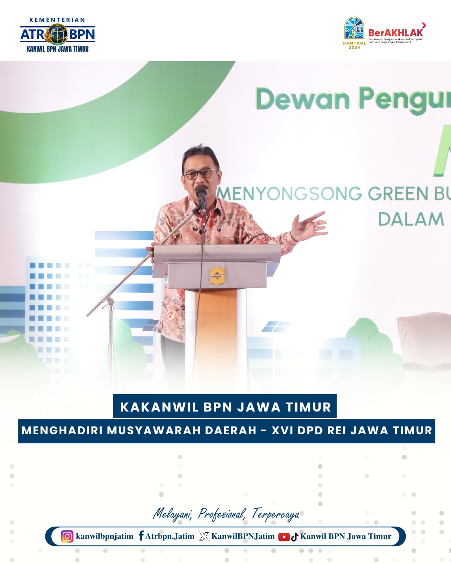 Musyawarah Daerah - XVI DPD REI Jawa Timur