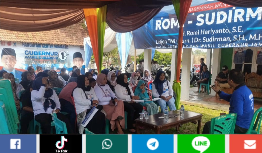 Tim Srikandi Roman Kunjungi Posko Pemenangan di Simpang Man: Tekad Kuat Menuju Kemenangan