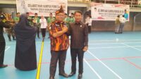 Ketua DPRD Kabupaten Natuna, Rusdi, Sampaikan Ucapan Selamat Hari Sumpah Pemuda di GOR Air Muluk