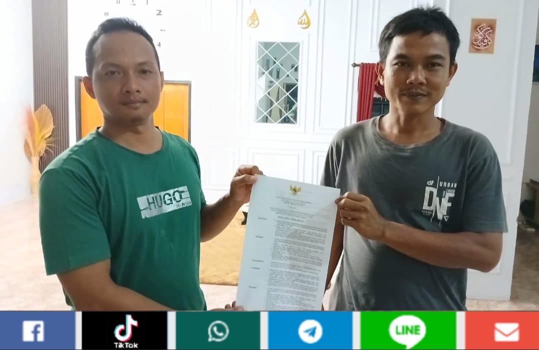 Mahdi Tirtana Resmi Jabat Ketua Pemuda PT DAS di Desa Lubuk Bernai