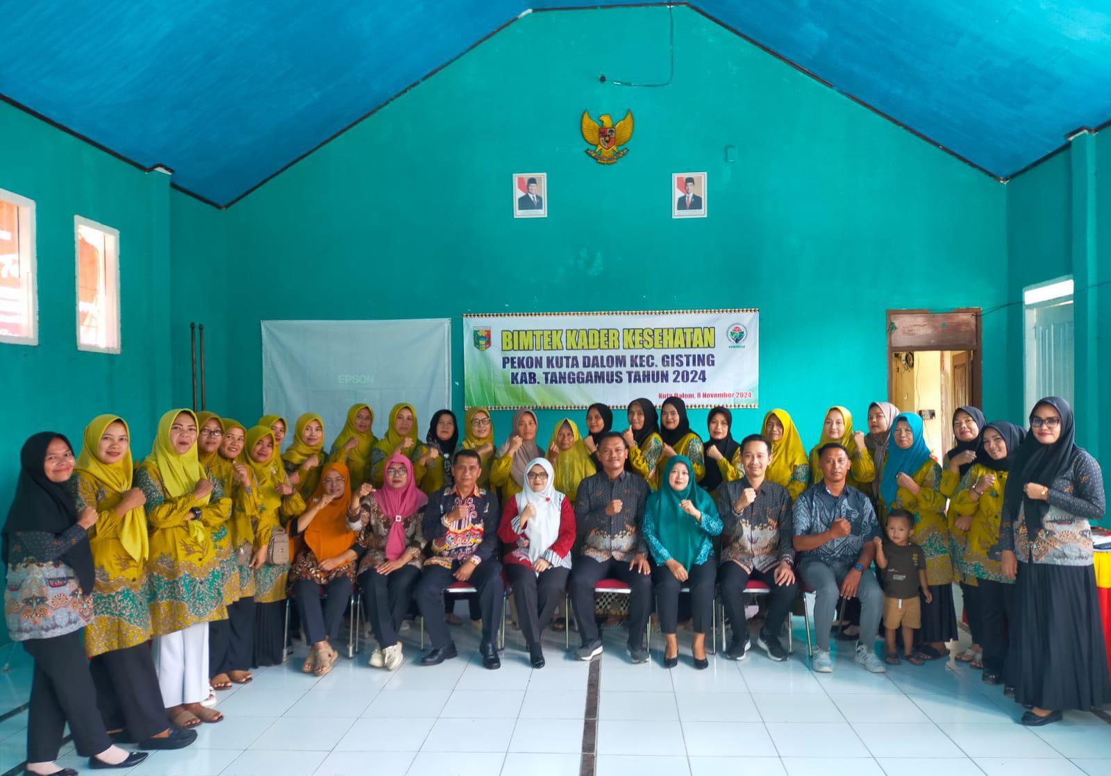 Bimtek Kader Kesehatan  Melibatkan Masyarakat  Pekon Kuta Dalom