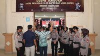 Polres Natuna Bersinergi dengan TNI untuk Mengamankan Debat Publik Calon Bupati dan Wakil Bupati Natuna