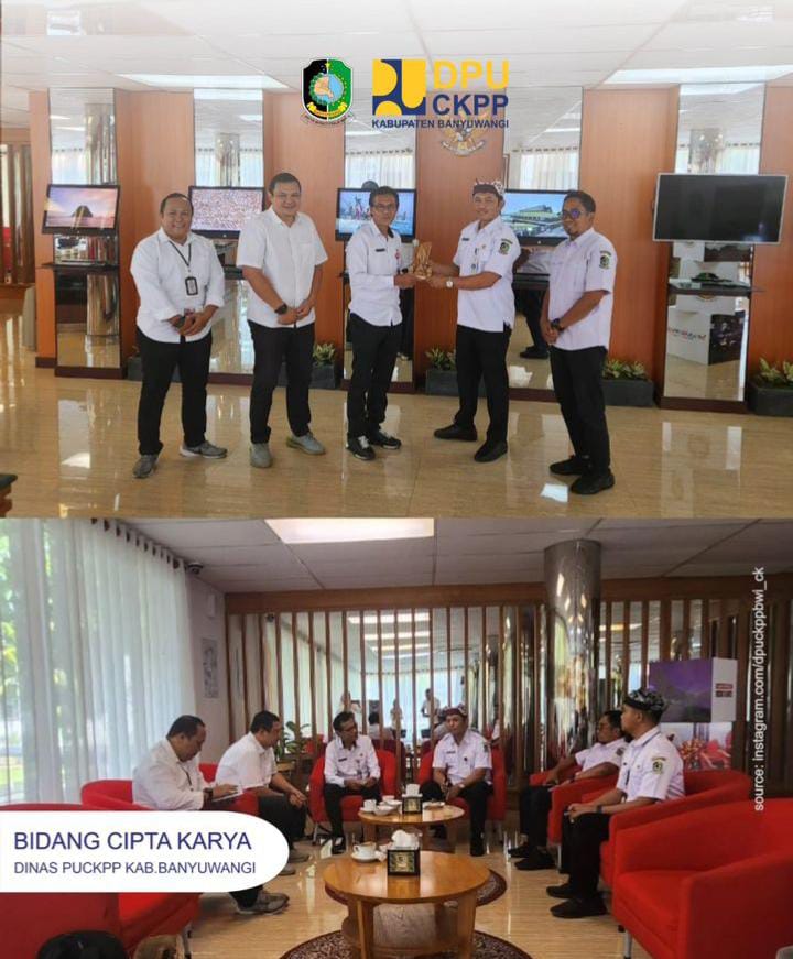 Banyuwangi Jadi Role Model, DPU CKPP Kotawaringin Timur Studi Tiru Perizinan Bangunan Gedung