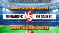 Pembukaan Turnamen Sepak Bola Yan Fitri Bagan Cup Berlangsung Lancar
