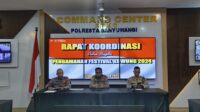 Polresta Banyuwangi Gelar Rapat Koordinasi Pengamanan Kuwung 2024 Bersama Instansi Terkait Ciptakan Situasi Kondusif