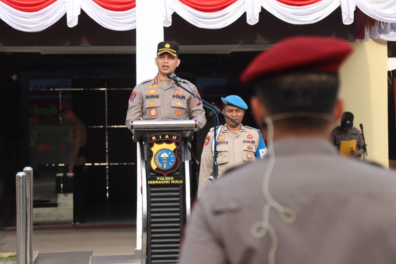 Waka Polres dan Dua Kasat Polres Inhu Dimutasi, Ini Penggantinya