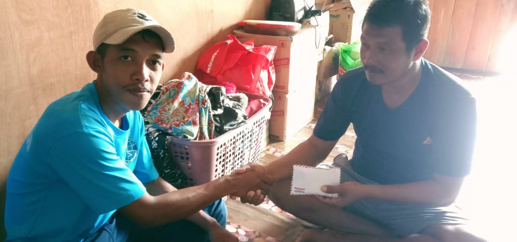 Karang Taruna Pulau Duyung Galang Bantuan untuk Warga Berduka