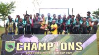 Penutupan Open Turnamen Sepak Bola HUT ke-8 Kodam Kasuari Berlangsung Meriah.